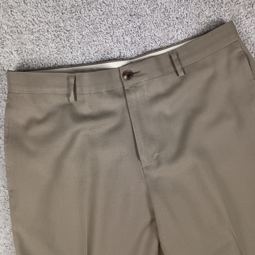 L.L. Bean Wool Classic Fit‎ Men's Dress Pants 35 Waist